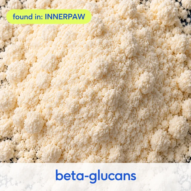 Beta-Glucans, found in InnerPaw Daily Drop